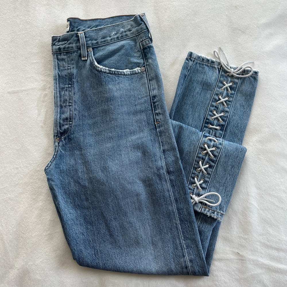 Citizen of Humanity/Free People Blue Jeans sz 28